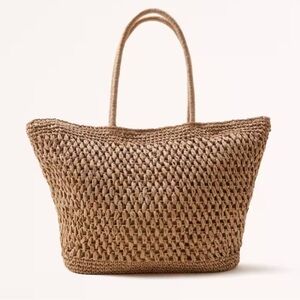 Abercrombie & Fitch Staw Tote Bag